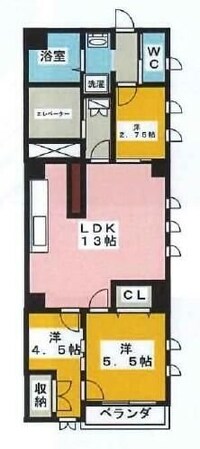 パプリカビルの物件間取画像